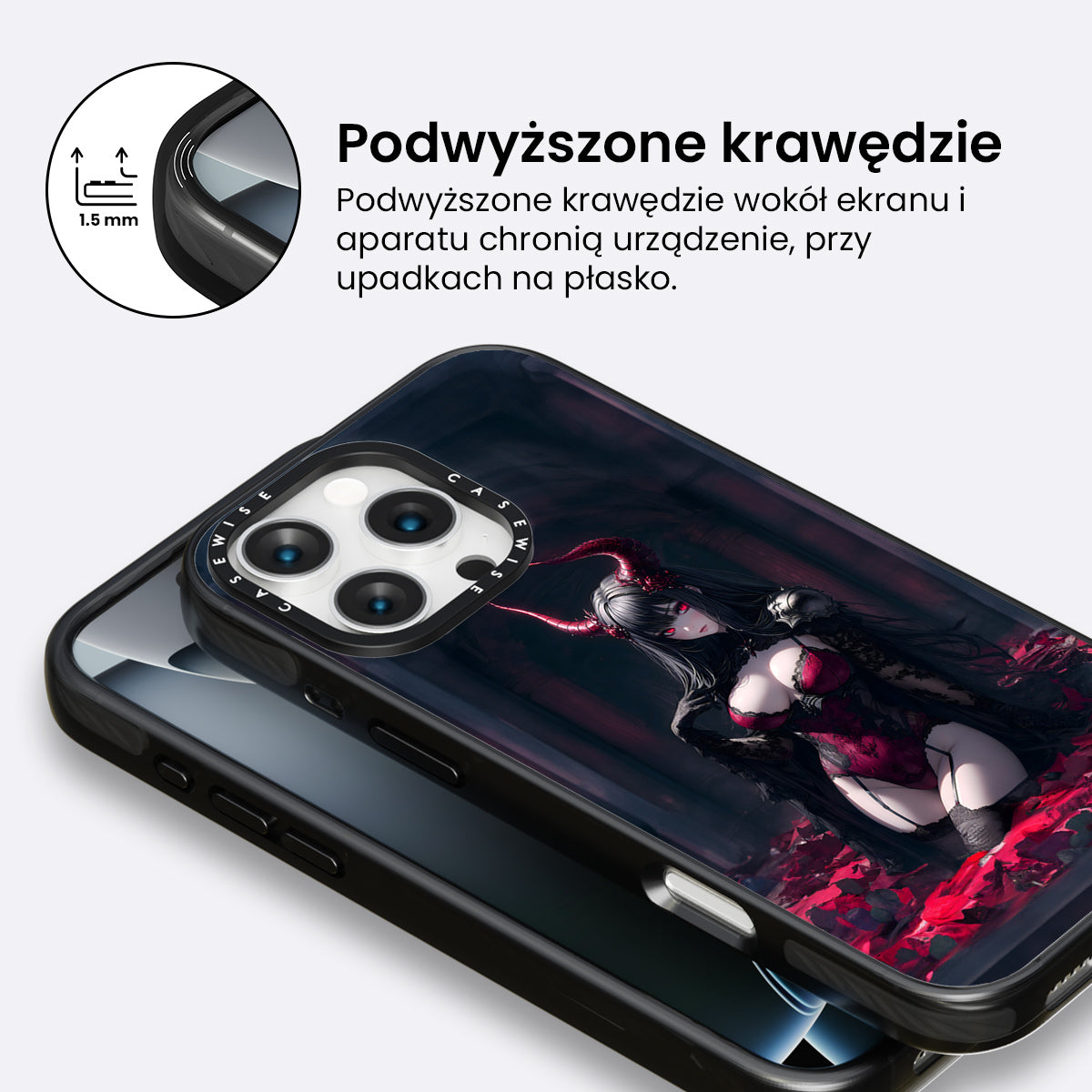 Gothic Demon Lady - Etui