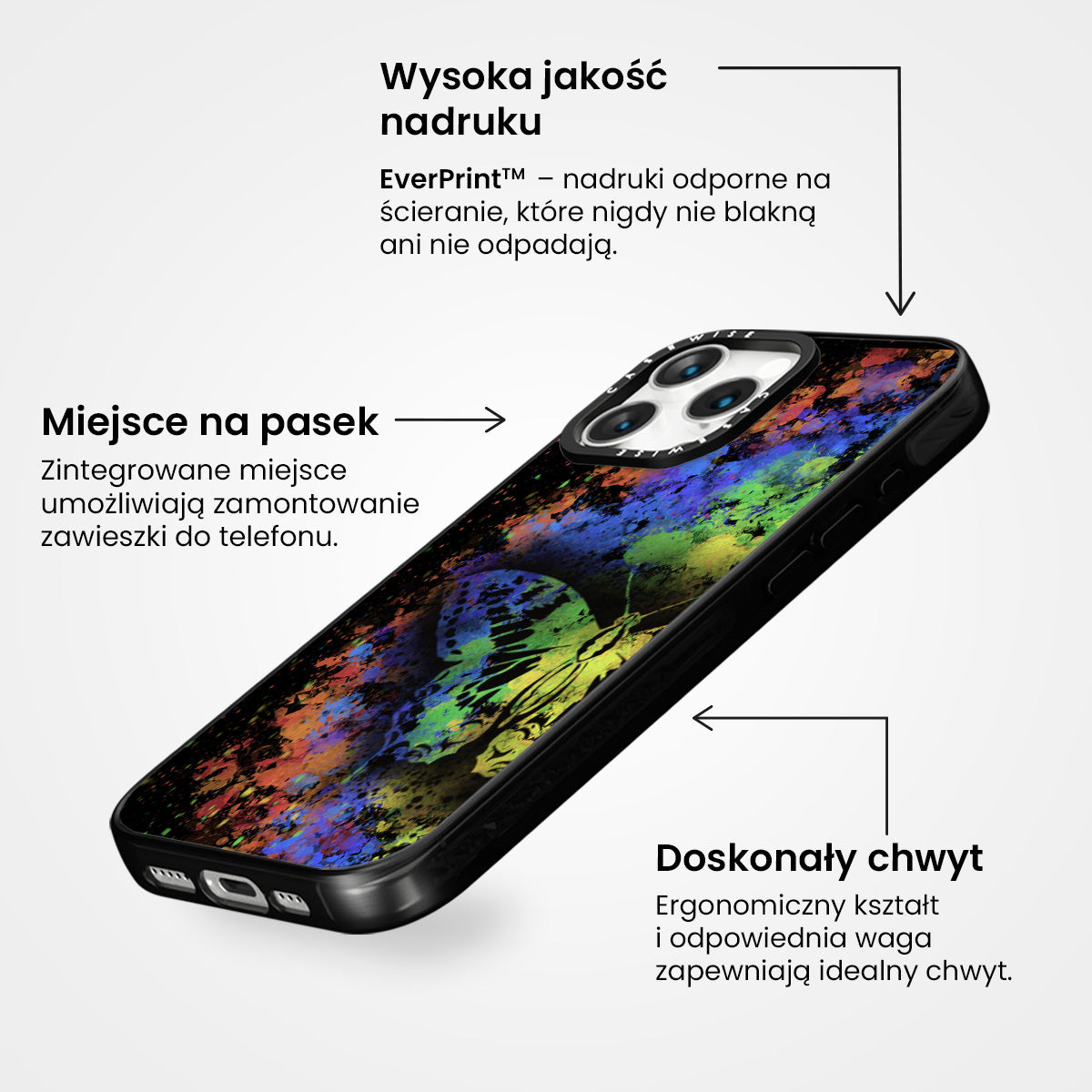 Motyl Tęczowy 2 - Etui