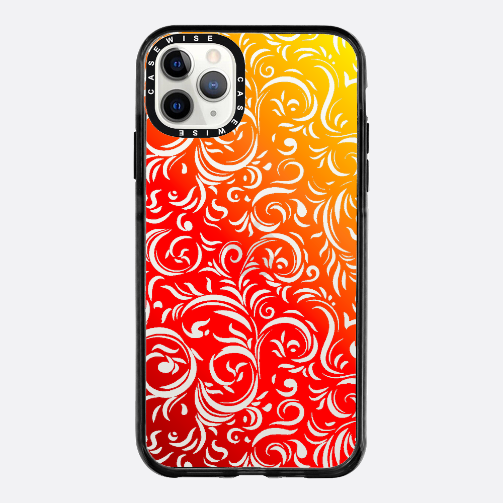 Żywy filigran zachodu słońca - Etui