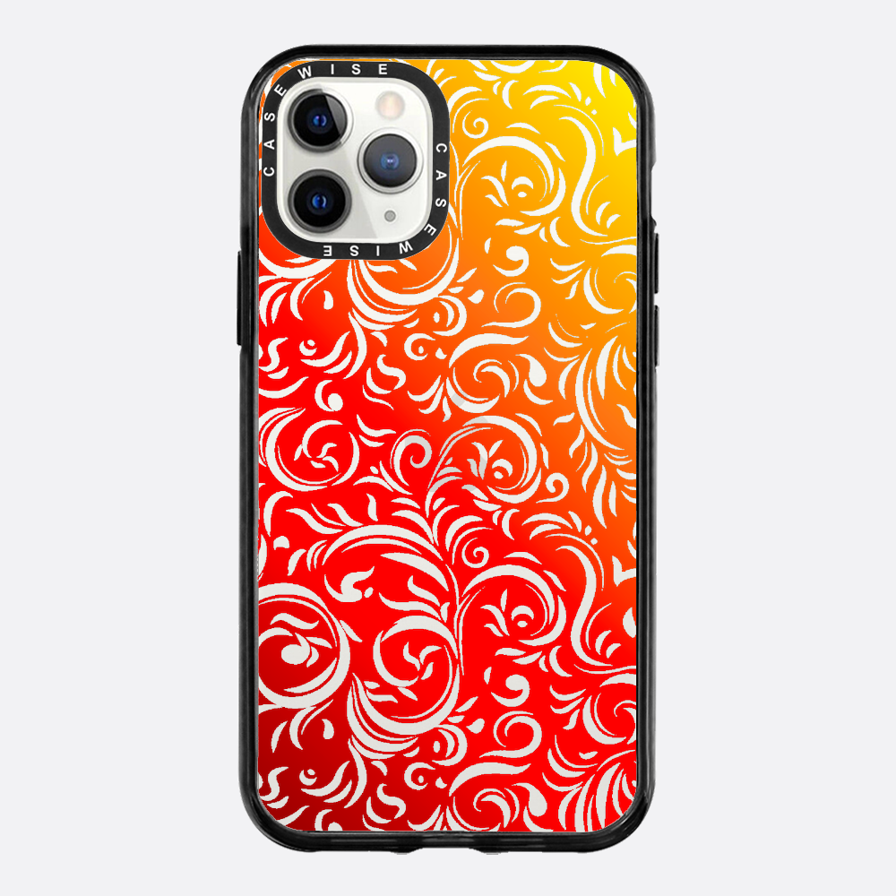 Żywy filigran zachodu słońca - Etui