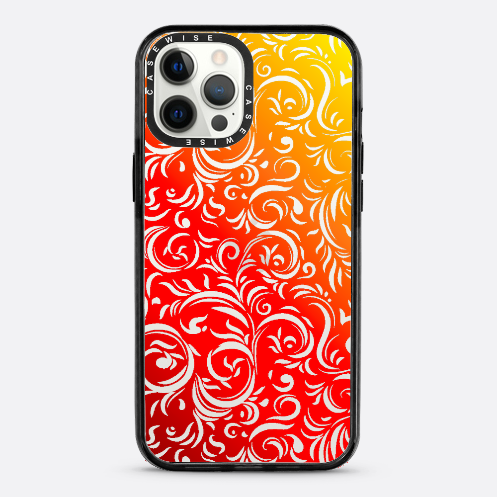 Żywy filigran zachodu słońca - Etui