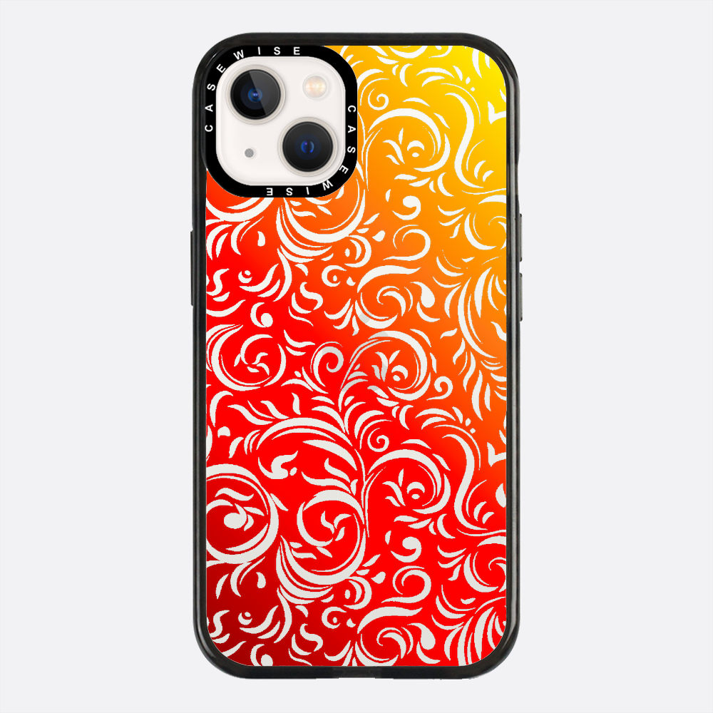 Żywy filigran zachodu słońca - Etui