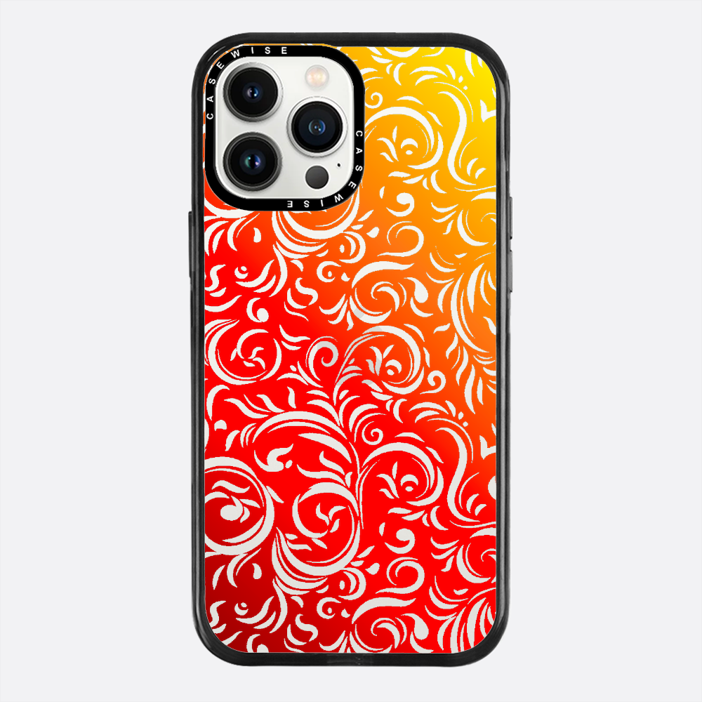 Żywy filigran zachodu słońca - Etui