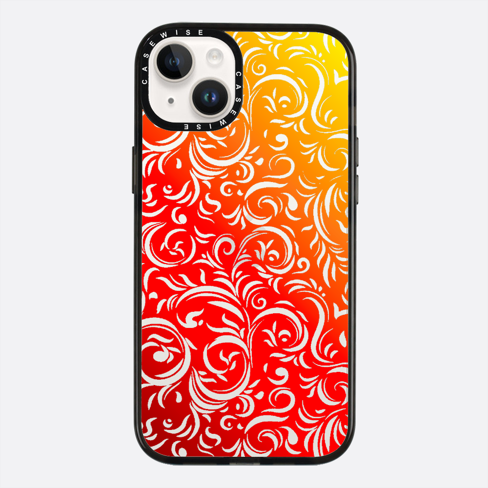 Żywy filigran zachodu słońca - Etui