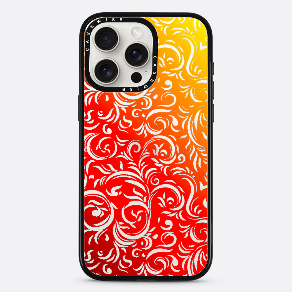 Żywy filigran zachodu słońca - Etui