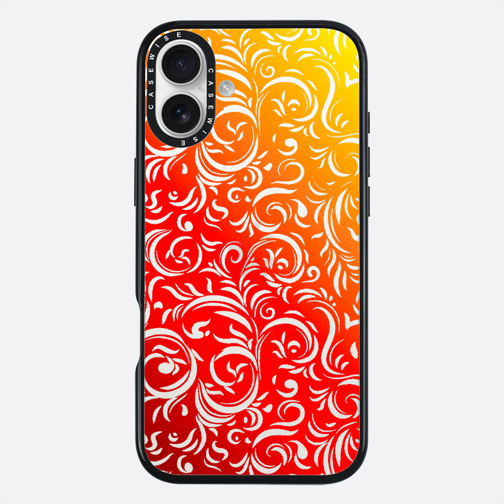 Żywy filigran zachodu słońca - Etui