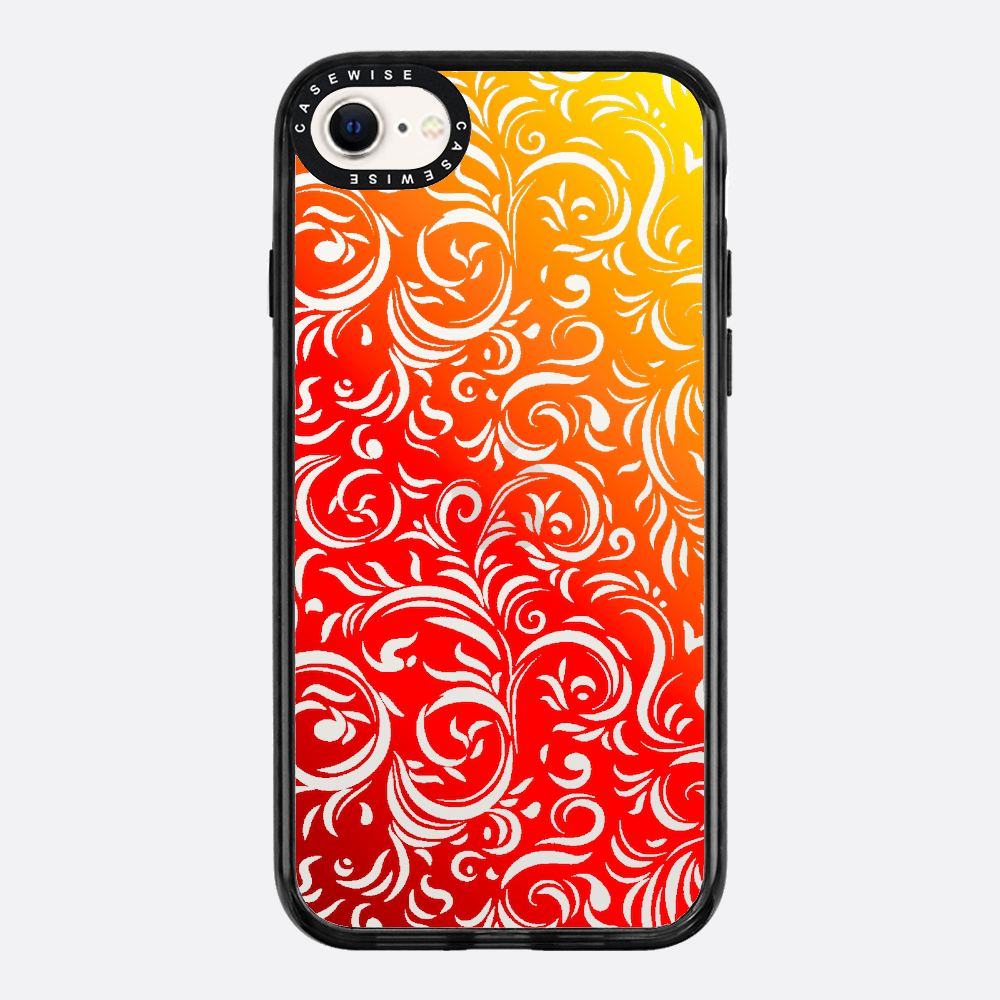 Żywy filigran zachodu słońca - Etui