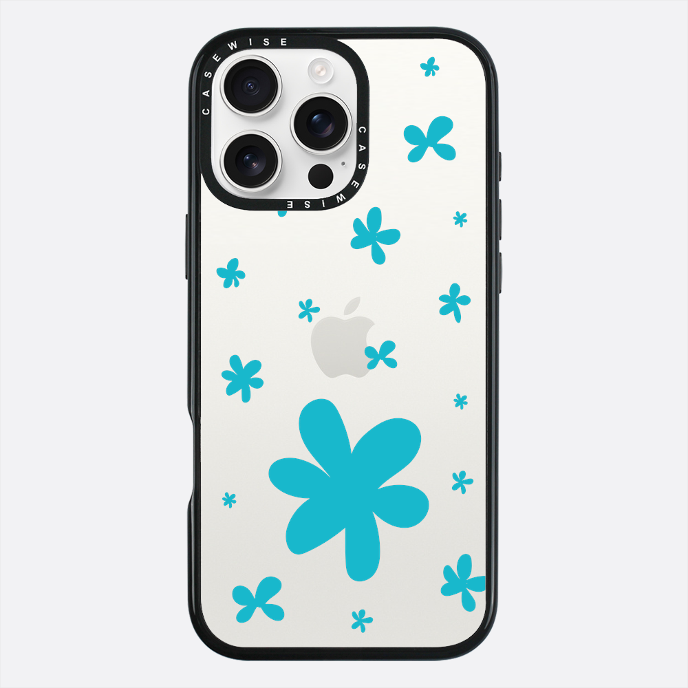 Niebieskie Kwiatki - Etui