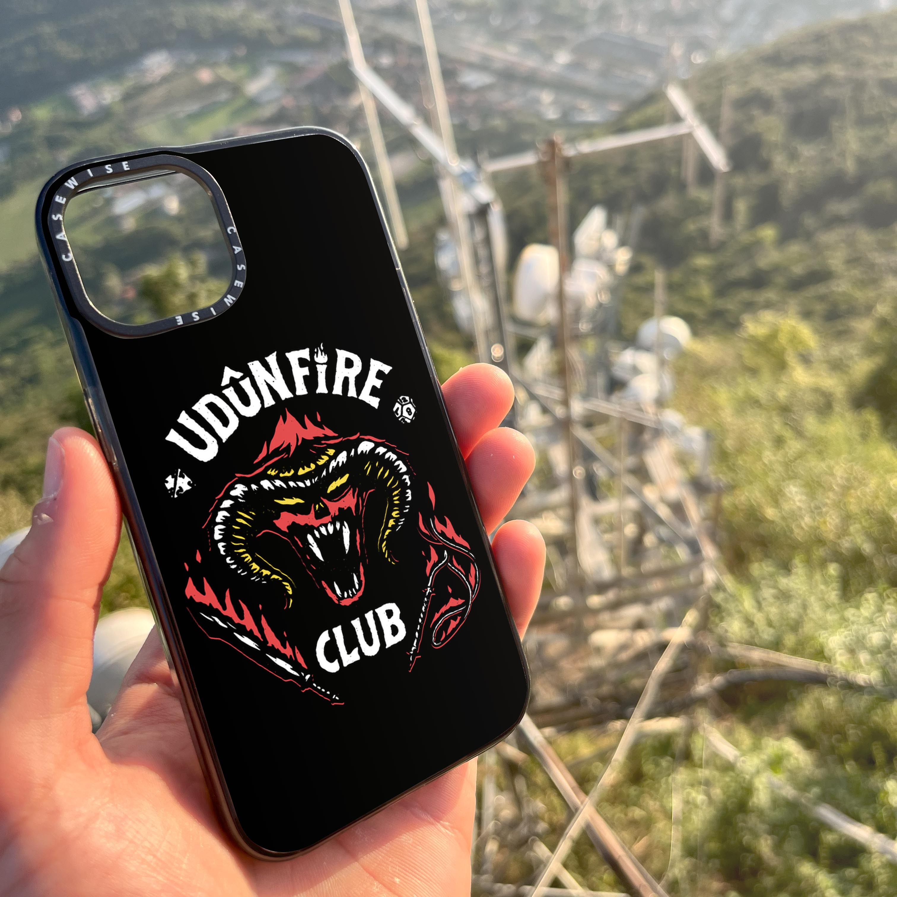 Udun Fire Club Black - Etui
