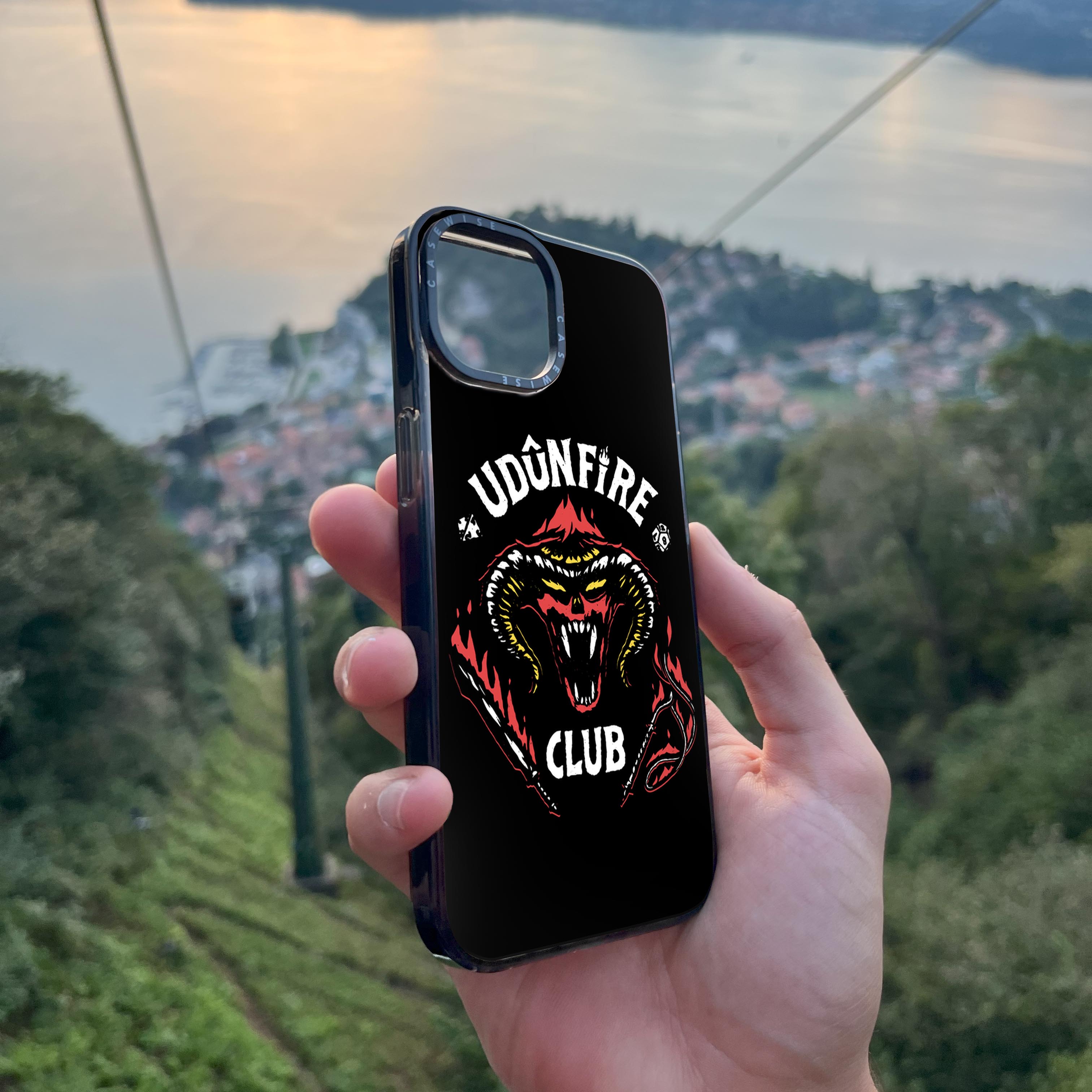 Udun Fire Club Black - Etui