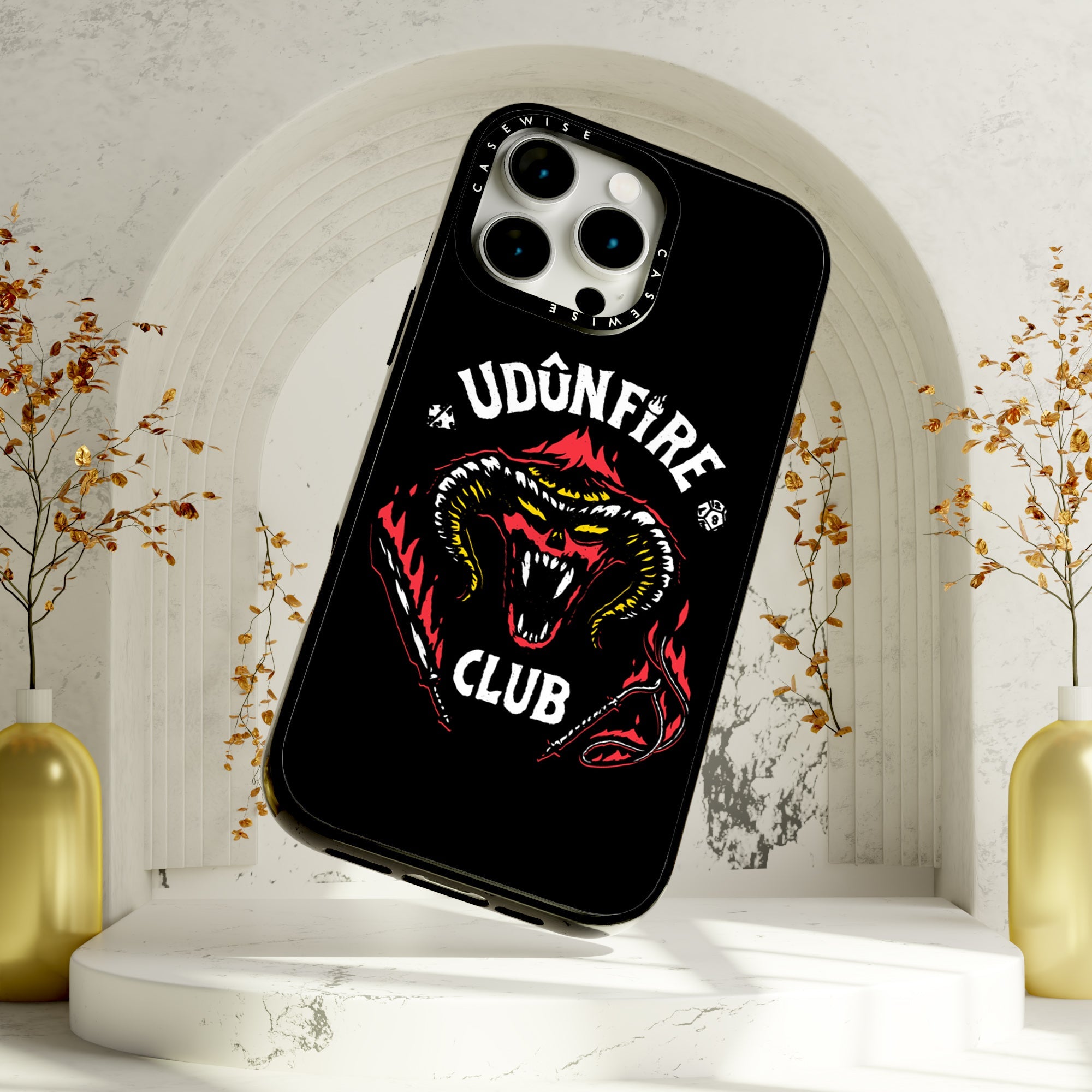 Udun Fire Club Black - Etui