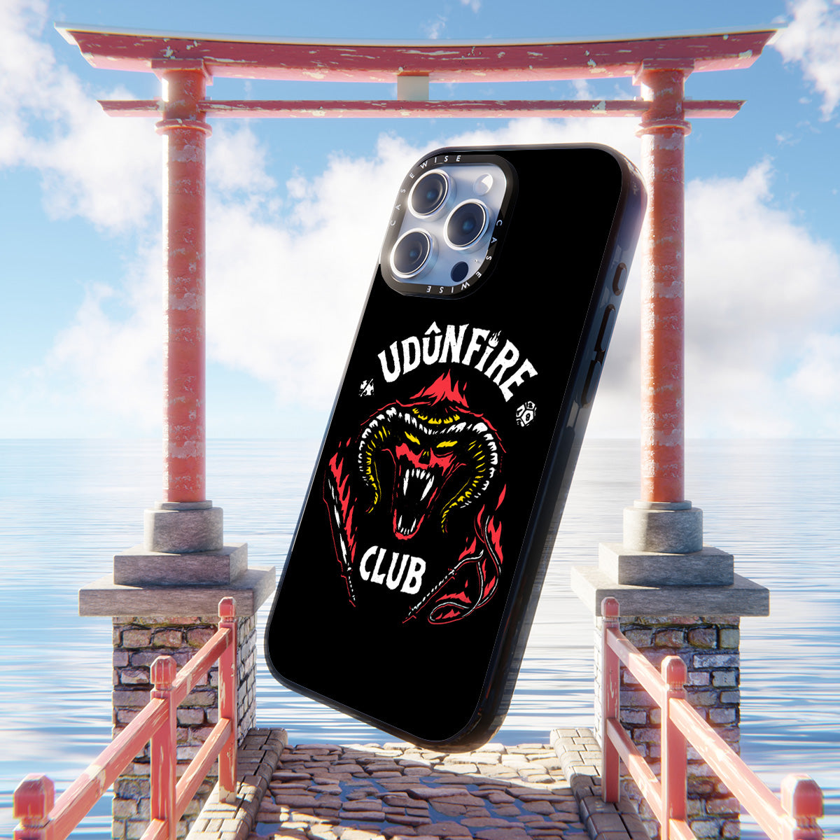 Udun Fire Club Black - Etui