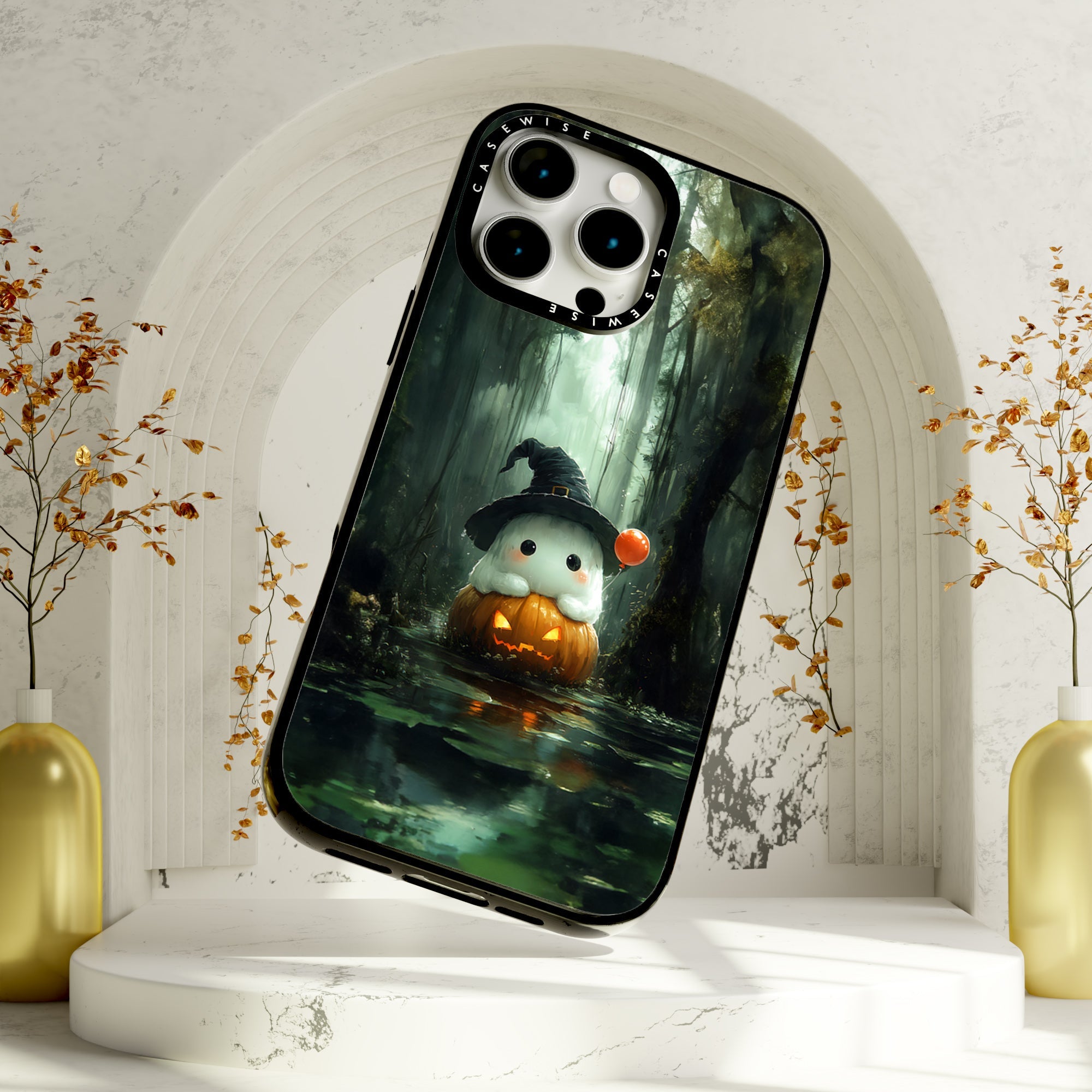 Swamp Halloween Ghost - Etui