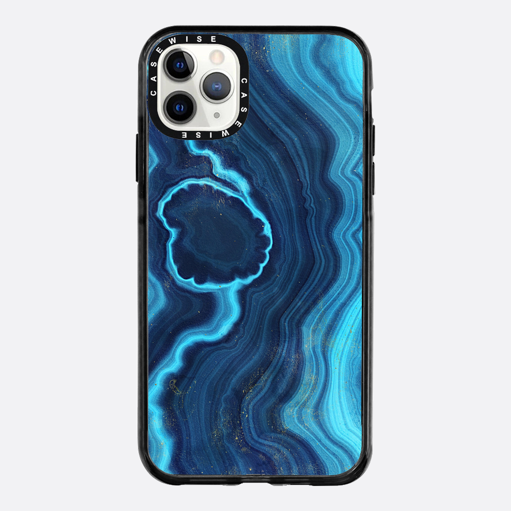 Blue Agate Texture 03 - Etui