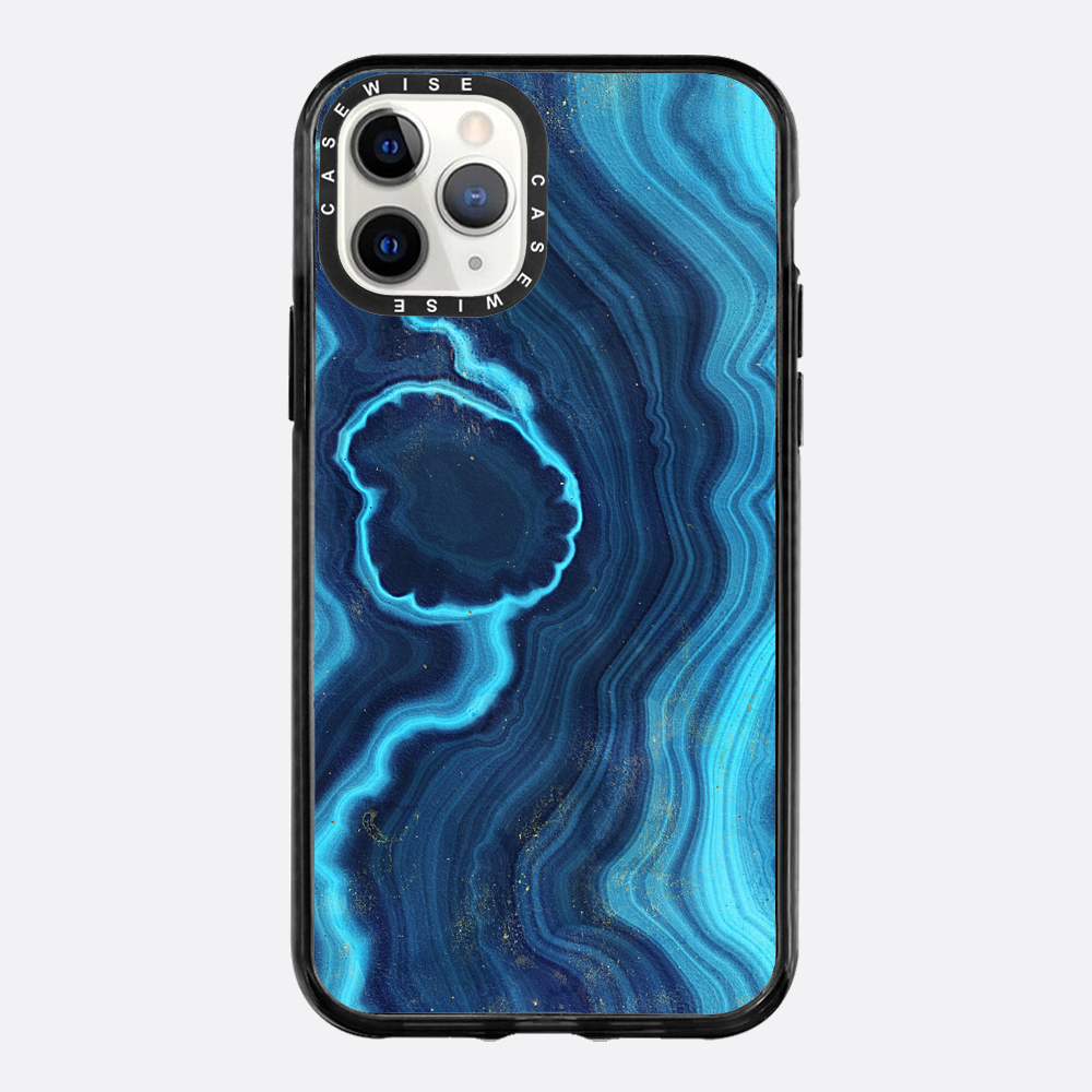 Blue Agate Texture 03 - Etui