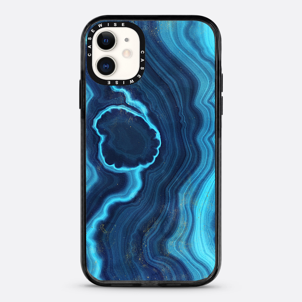 Blue Agate Texture 03 - Etui