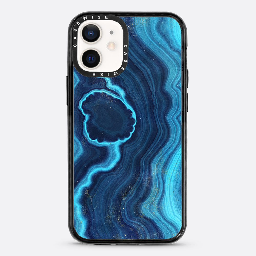 Blue Agate Texture 03 - Etui