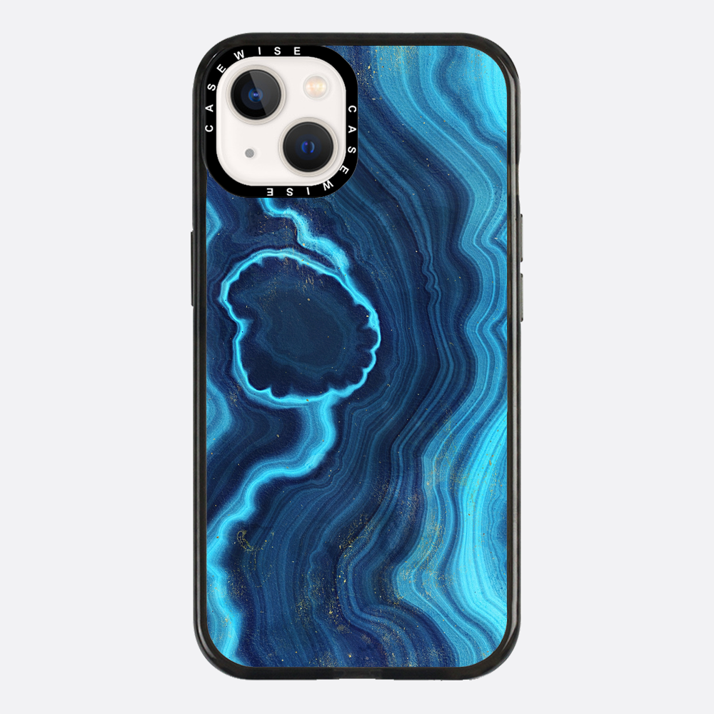 Blue Agate Texture 03 - Etui
