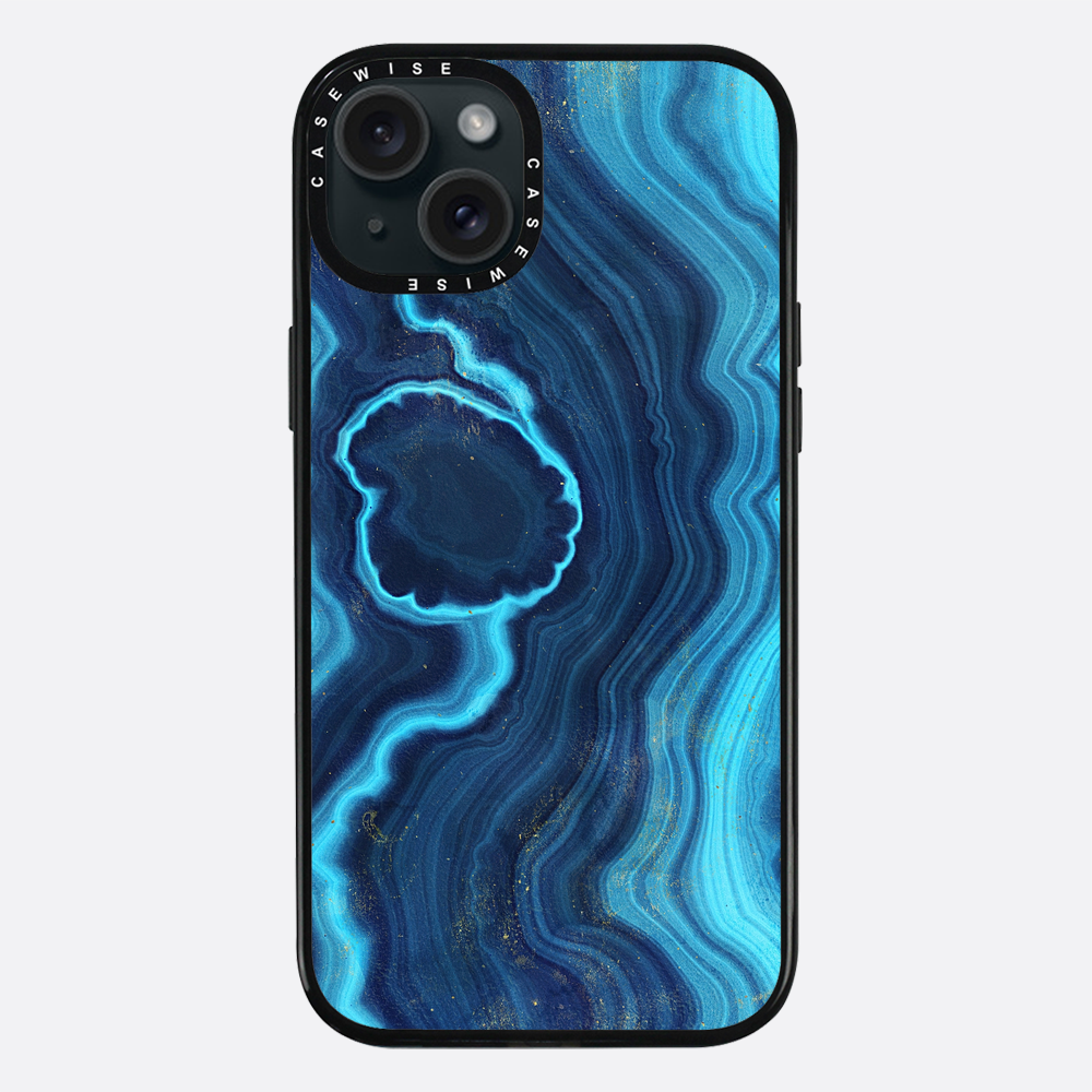 Blue Agate Texture 03 - Etui