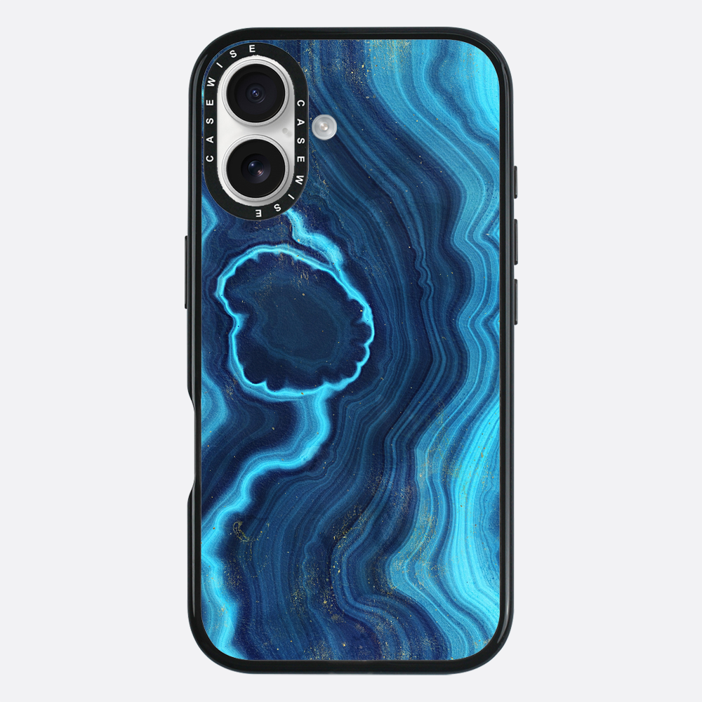 Blue Agate Texture 03 - Etui