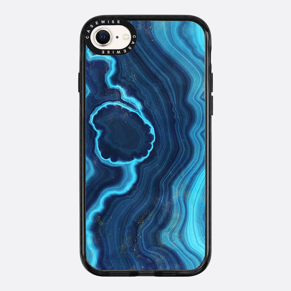 Blue Agate Texture 03 - Etui