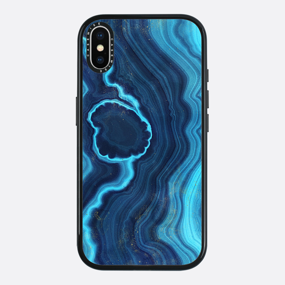 Blue Agate Texture 03 - Etui