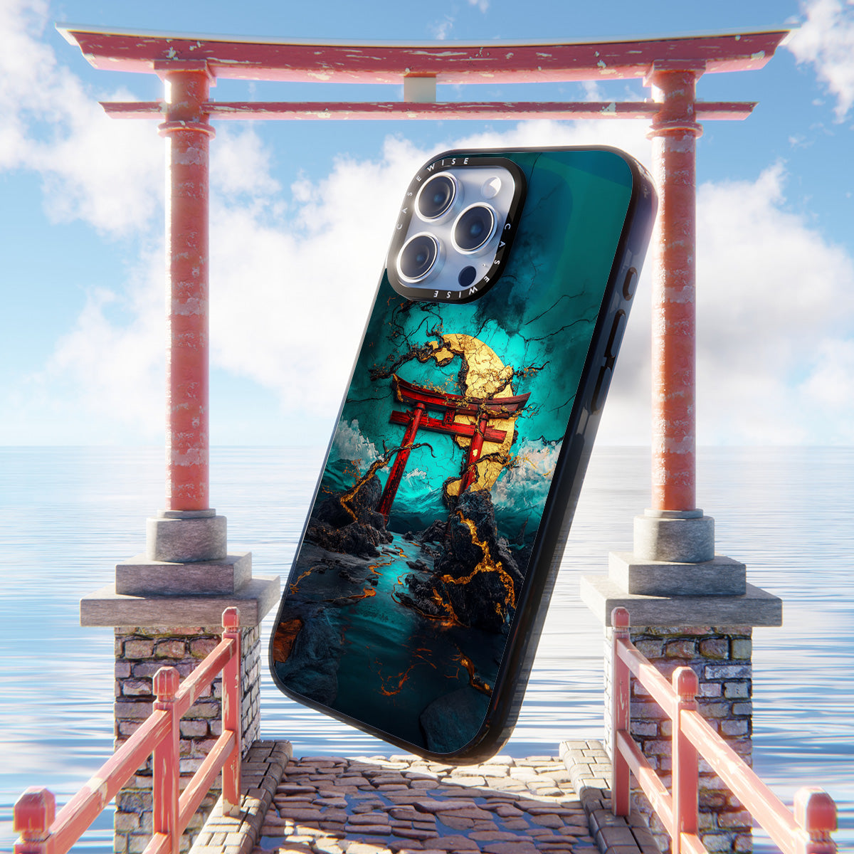 Emerald Flux Torii Gate - Etui