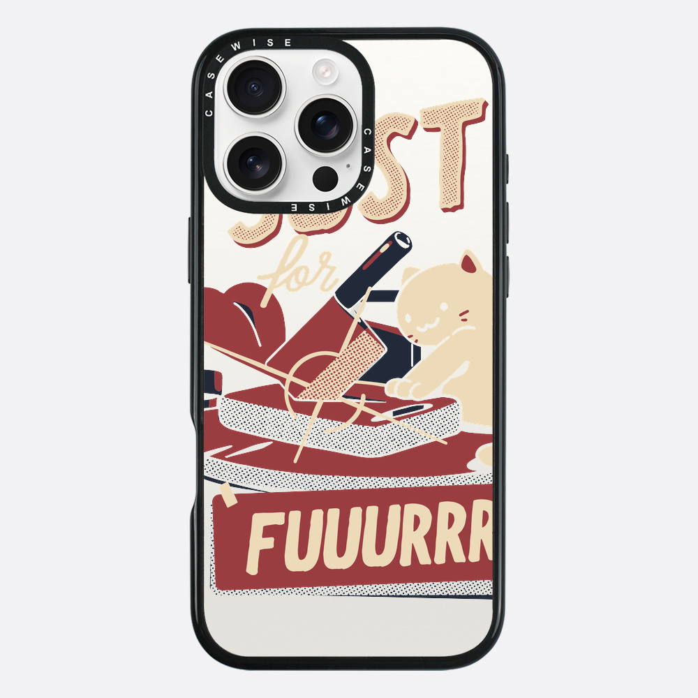 JUS FOR FUUURRR - Etui