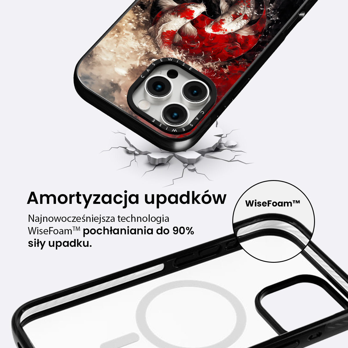 Yin and Yang Cherry Blossom - Etui