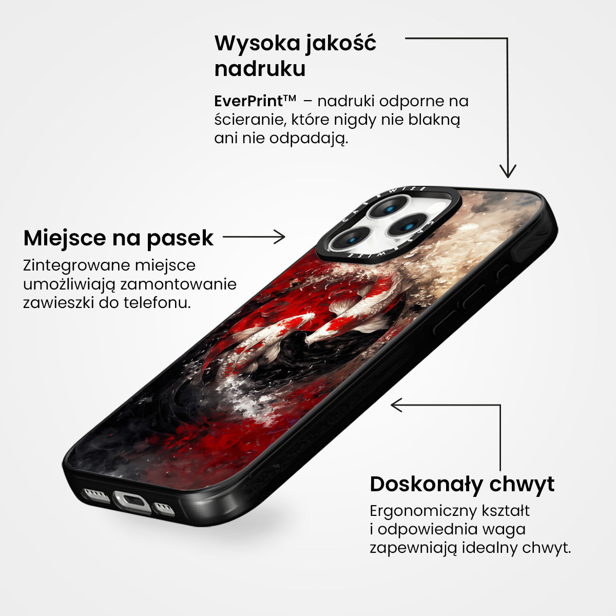 Yin and Yang Cherry Blossom - Etui
