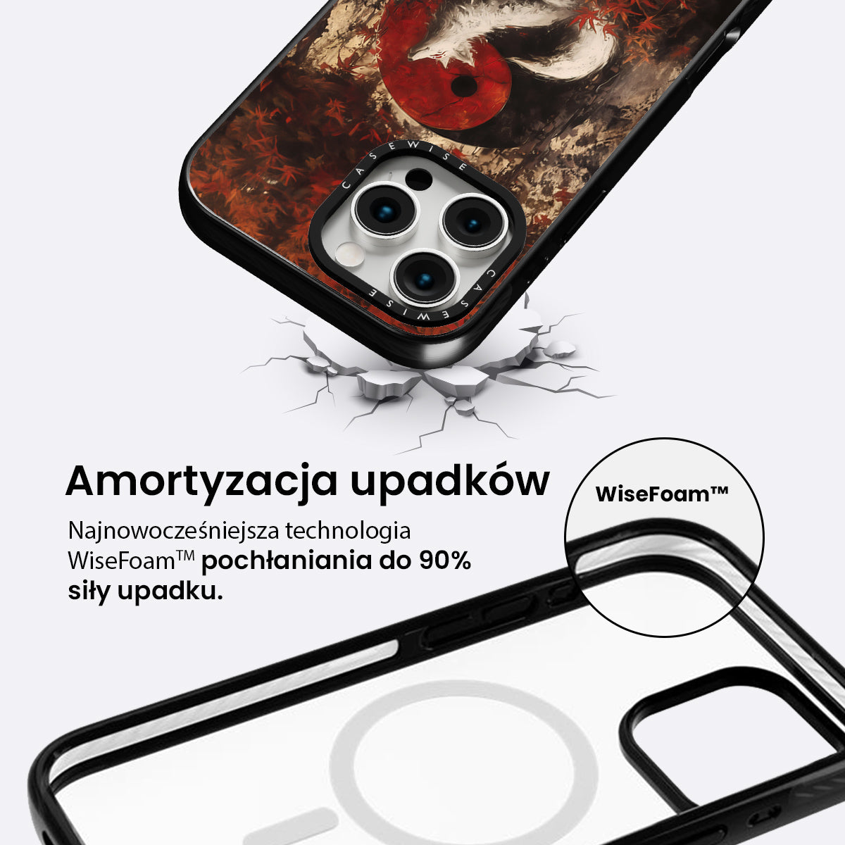 Yin and Yang Fox - Etui