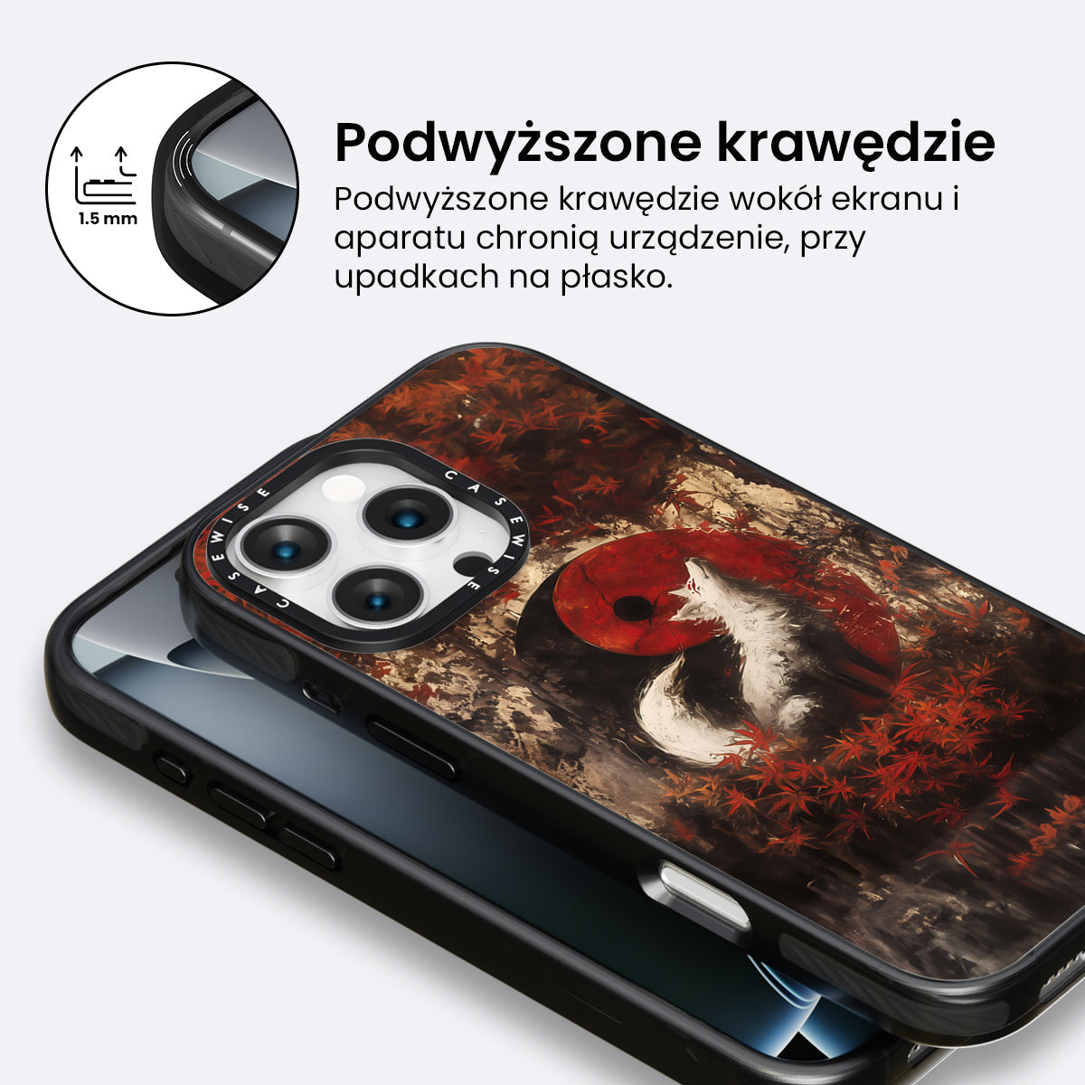 Yin and Yang Fox - Etui
