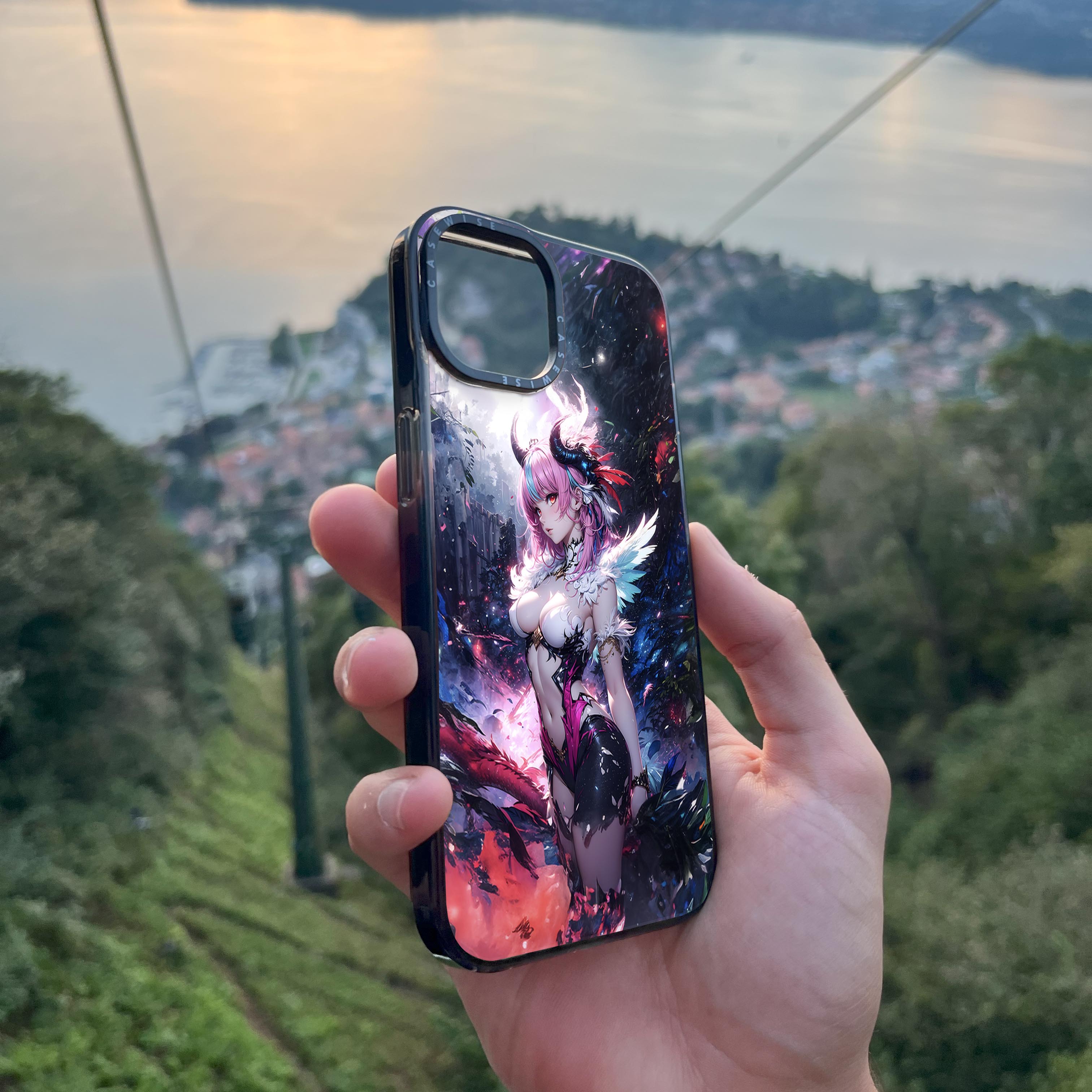 Rainbow Anime Girl - Etui