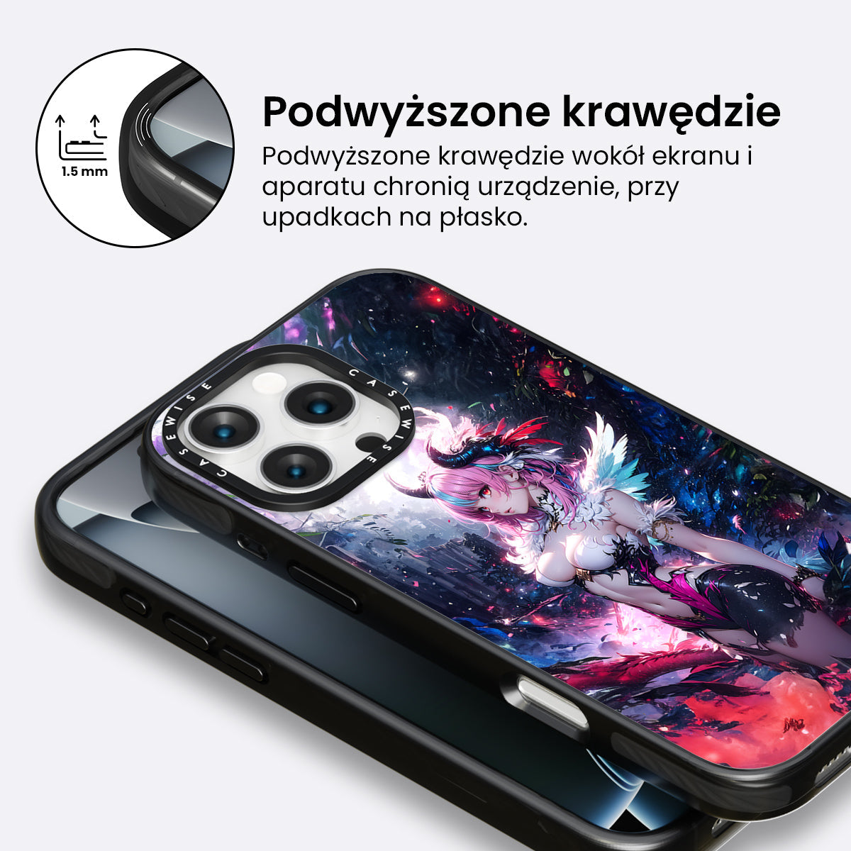 Rainbow Anime Girl - Etui
