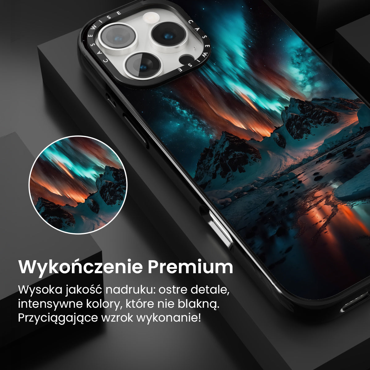 Aurora Borealis at Night - Etui