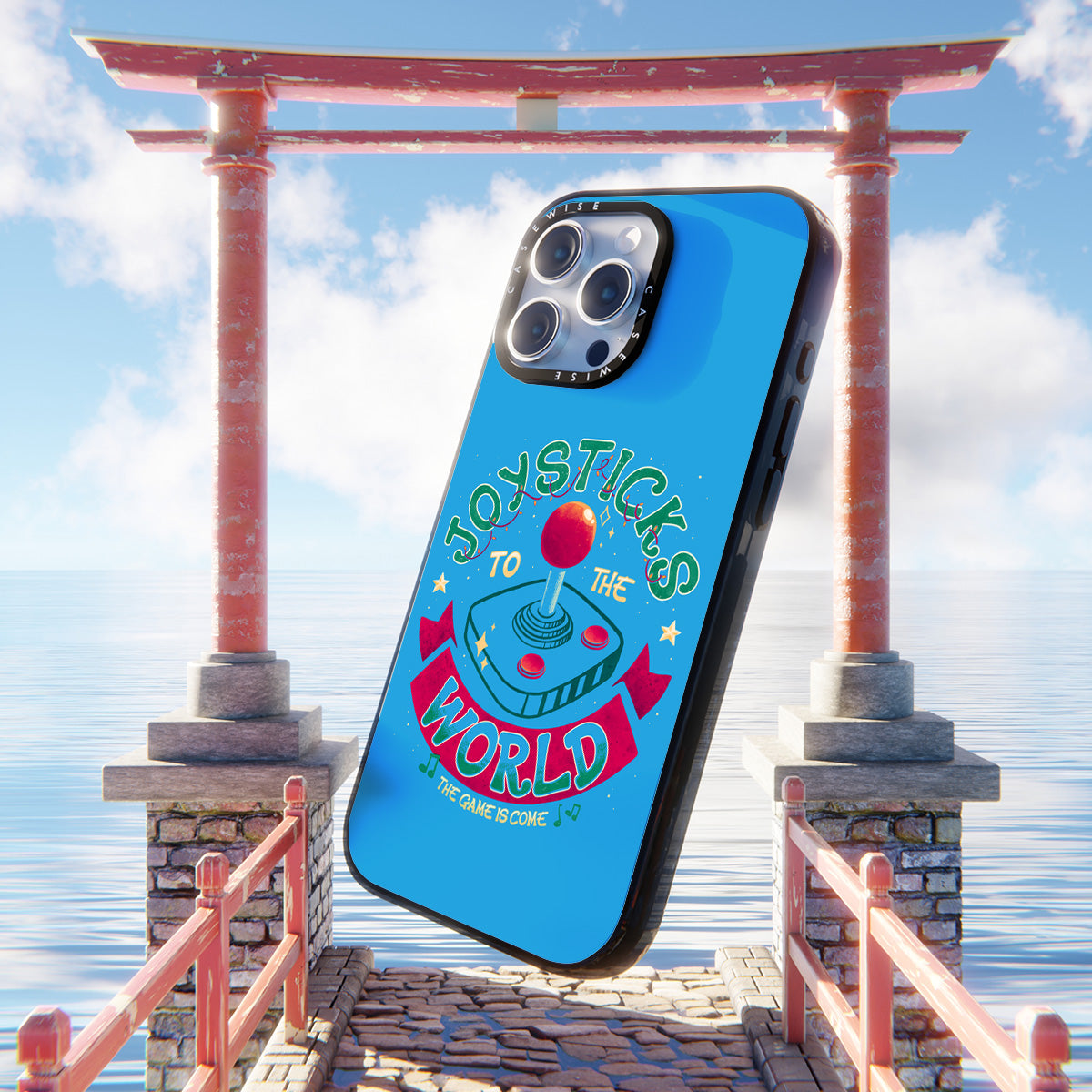 Joysticks To The World Blue - Etui