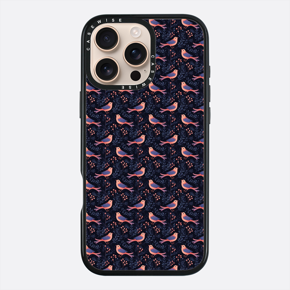 Różowy Ptak na Grzbiecie - Etui
