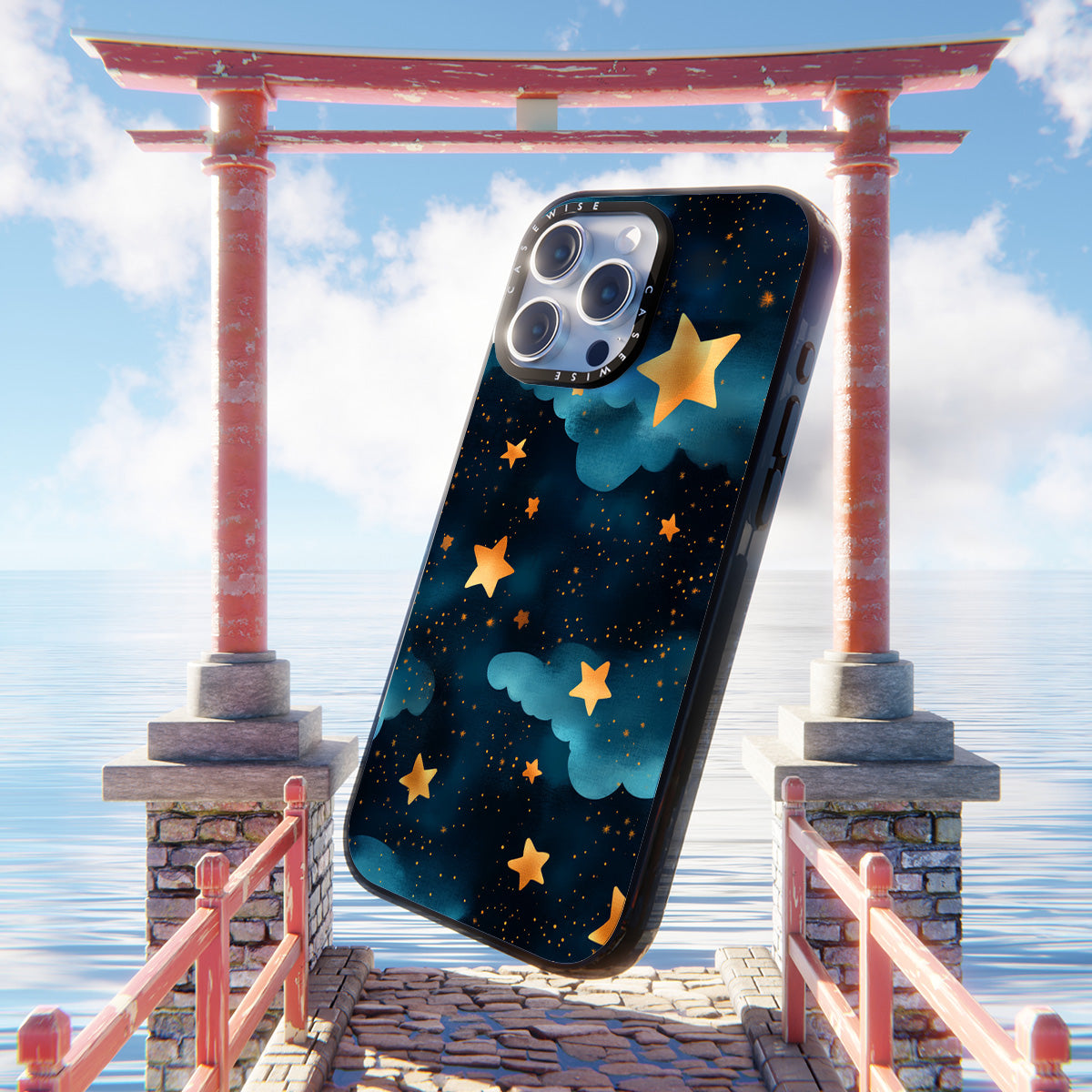 Starry Night Clouds - Etui