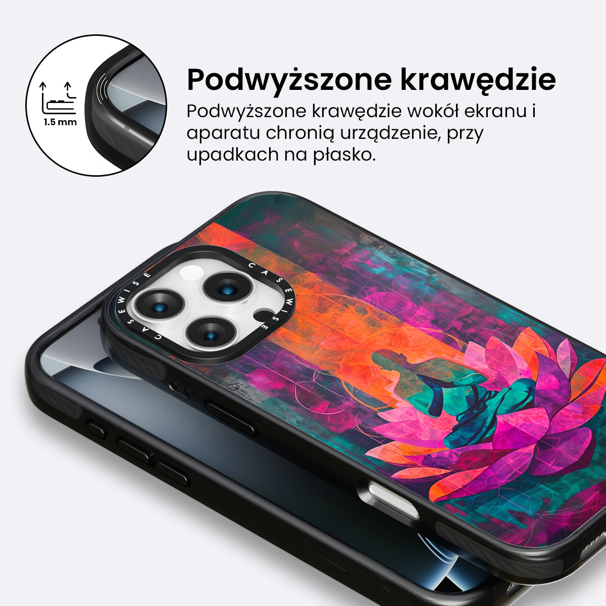 Abstract Meditation in Lotus - Etui