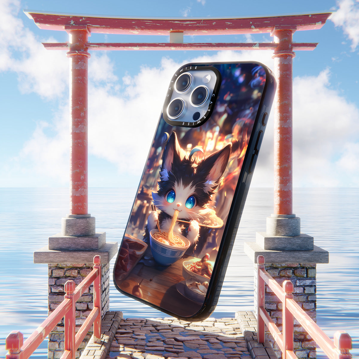 Japanese Ramen Cat - Etui