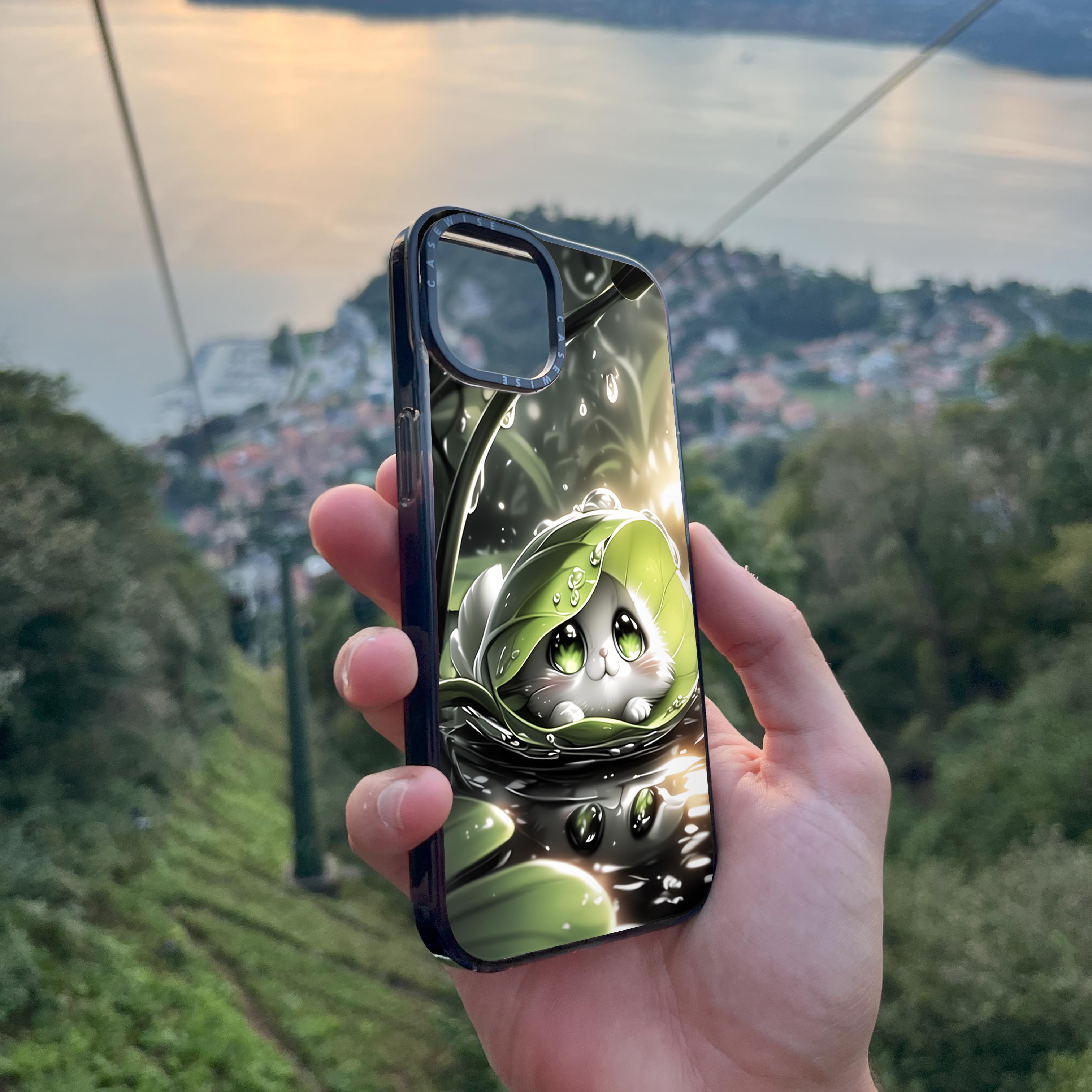 Cute Rabbit on SeaRose - Etui