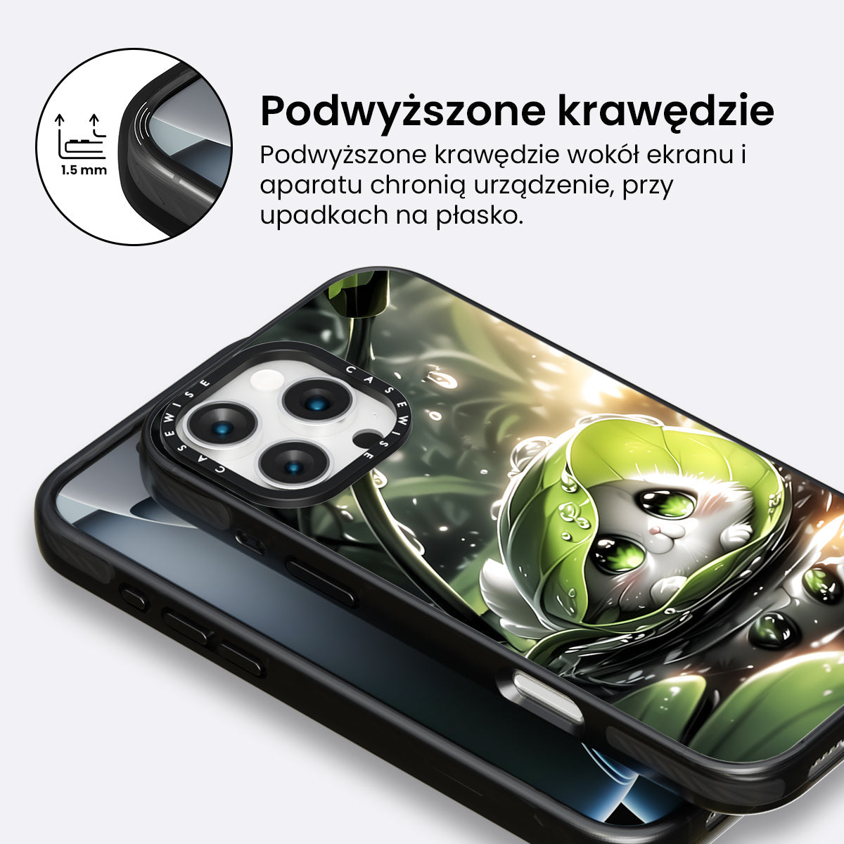 Cute Rabbit on SeaRose - Etui