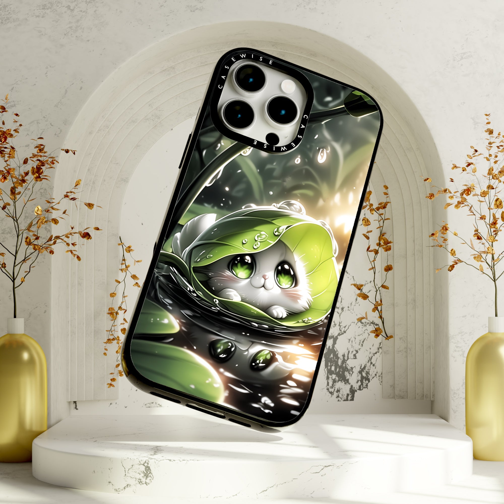 Cute Rabbit on SeaRose - Etui
