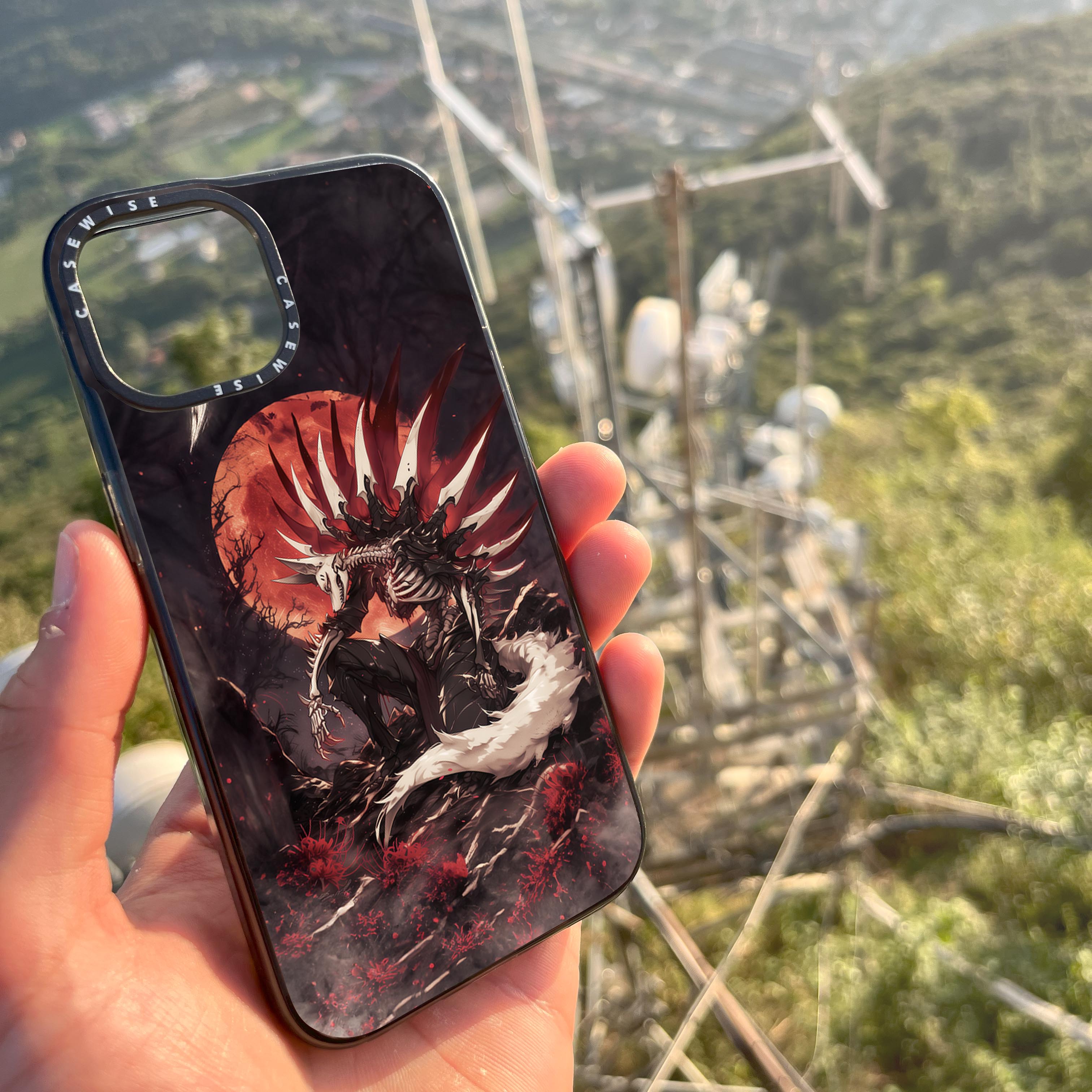Skeleton Kitsune - Etui