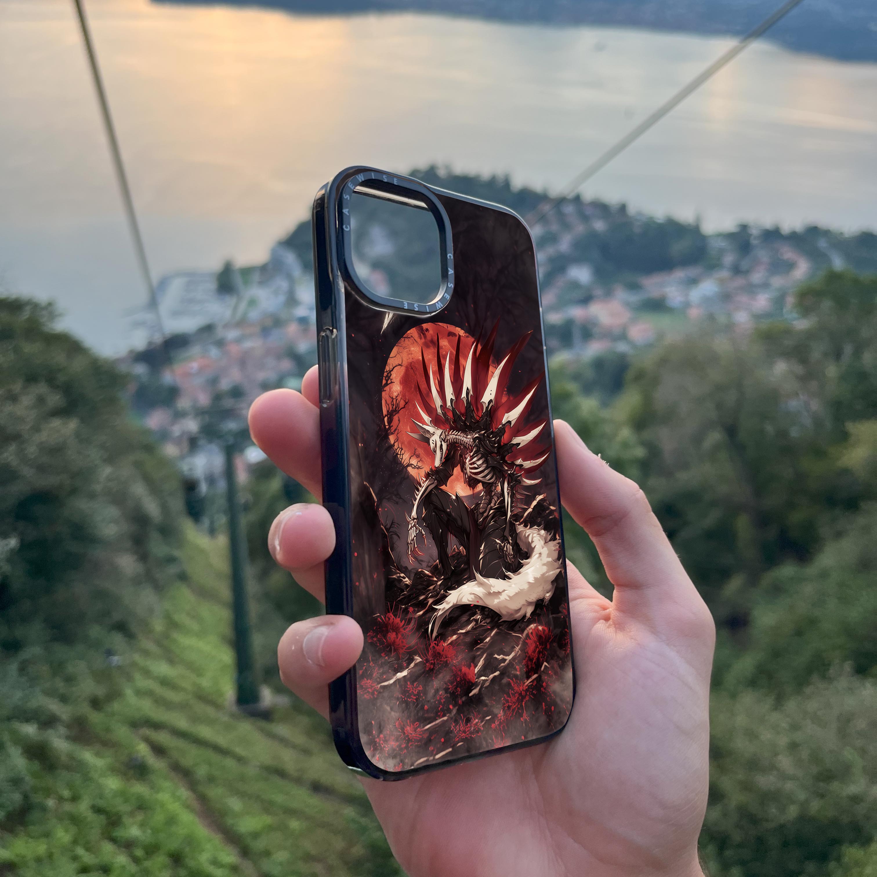 Skeleton Kitsune - Etui