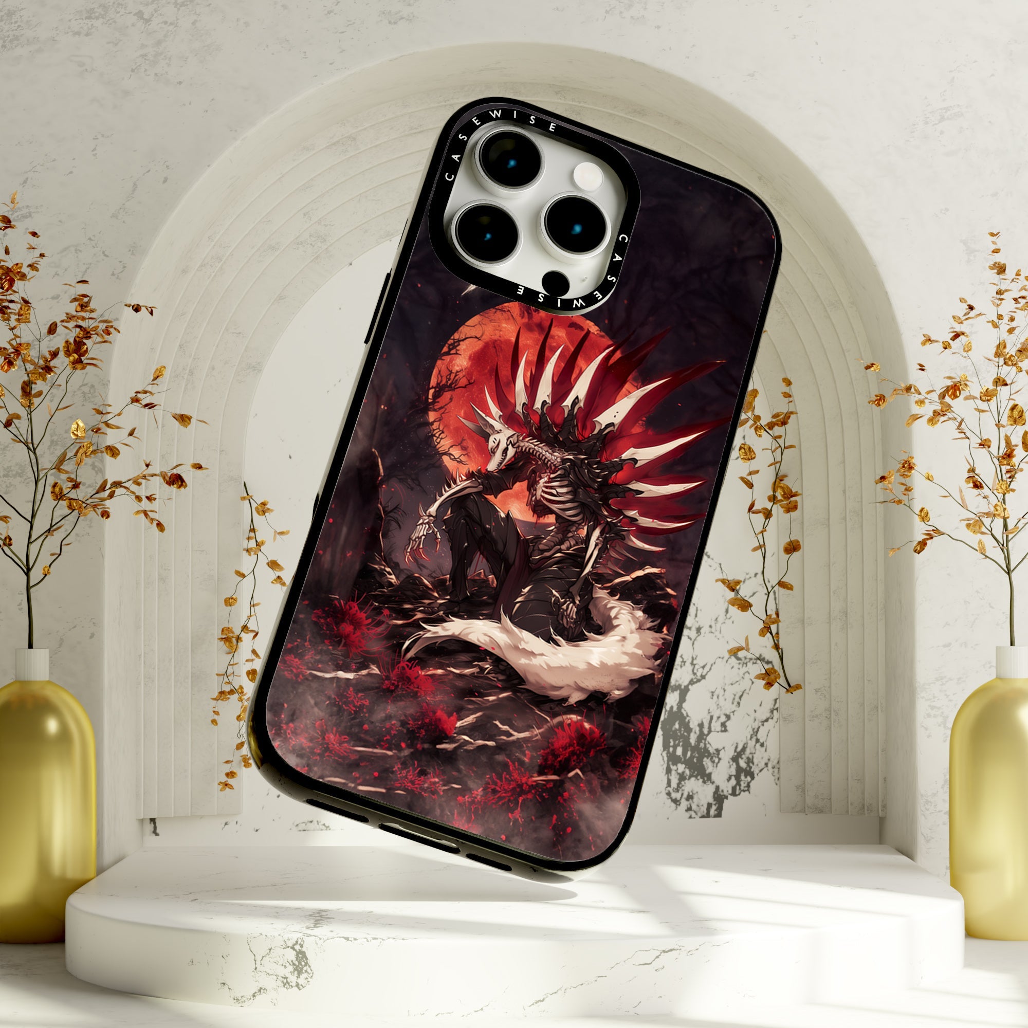 Skeleton Kitsune - Etui
