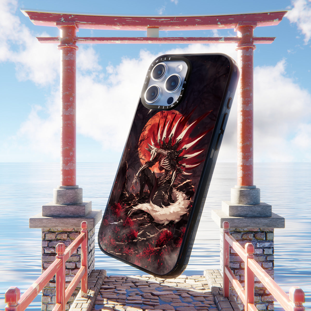 Skeleton Kitsune - Etui