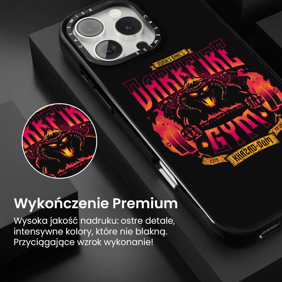 Darkfire Gym Black - Etui