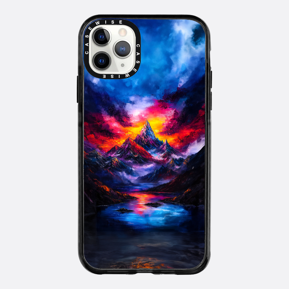 Misty Sunset Mountain Dream - Etui