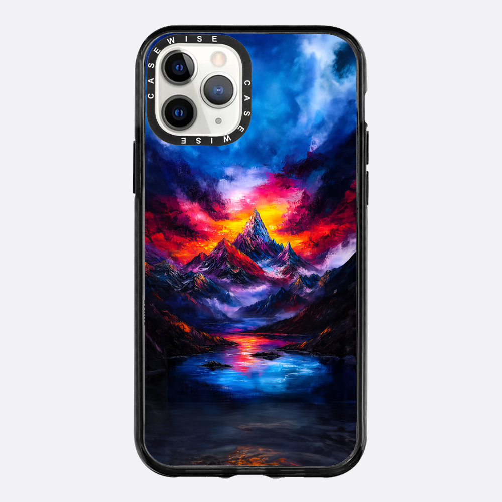 Misty Sunset Mountain Dream - Etui